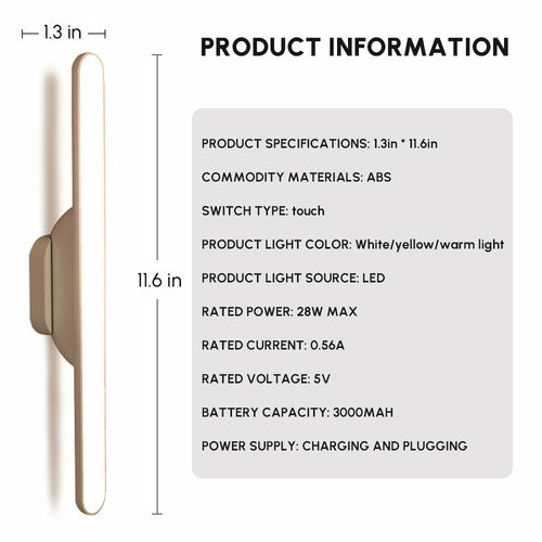Under Cabinet Light 5W Closet Lights Under Counter Lights for Lighting